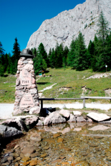 Fiume Piave, Le sorgenti del fiume a Sappada (Bl).